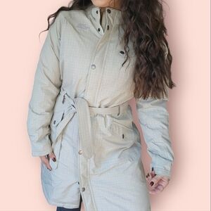 the North face beige cream jacket